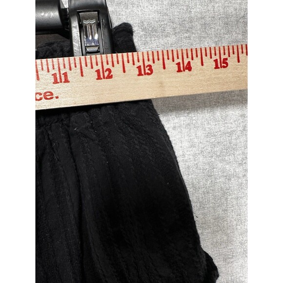 Princess Polly Women’s Mini Skirt Black Size 6 Tiered - Picture 6 of 6